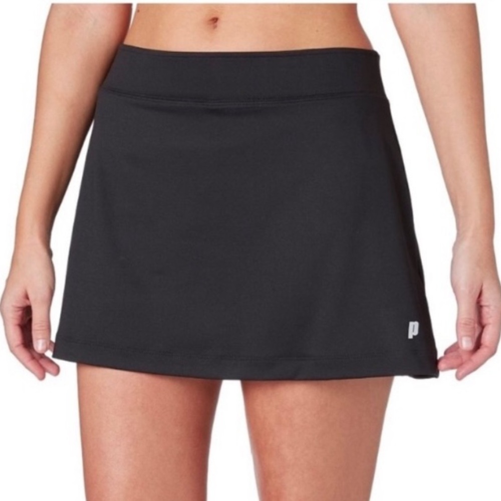 PRINCE Black Athletic Skirt